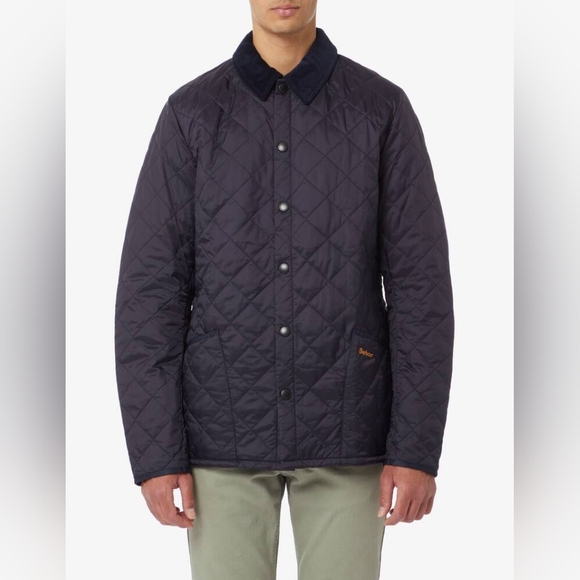 Barbour Heritage Liddesdale Quilted Jacket - Navy XL - Picture 2 of 6